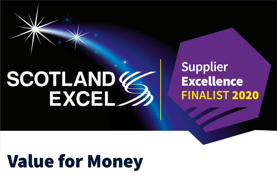 Finalist in the Supplier Excellence Awards!