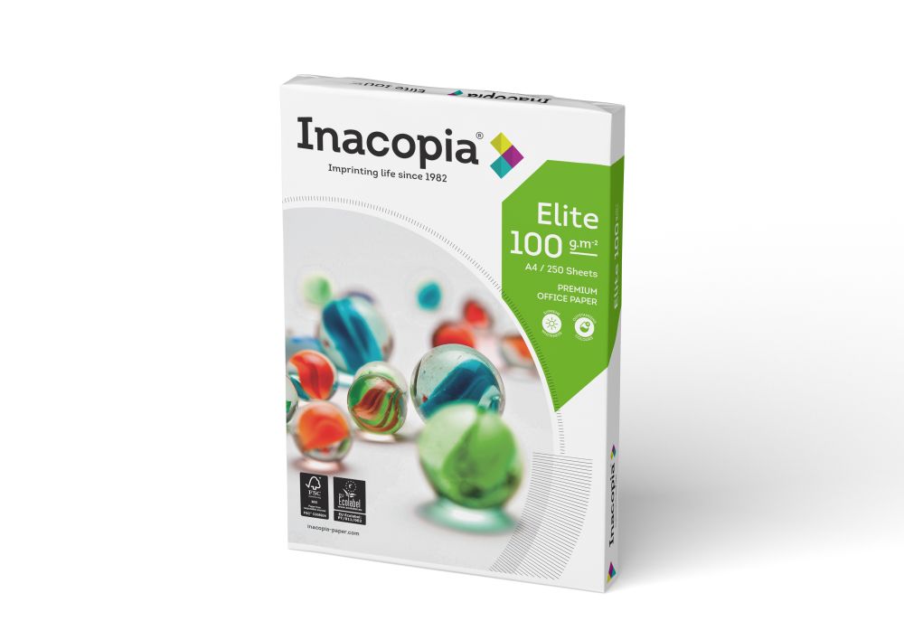Inacopia Elite A4 100gsm Premium White Printer Paper, from Clyde