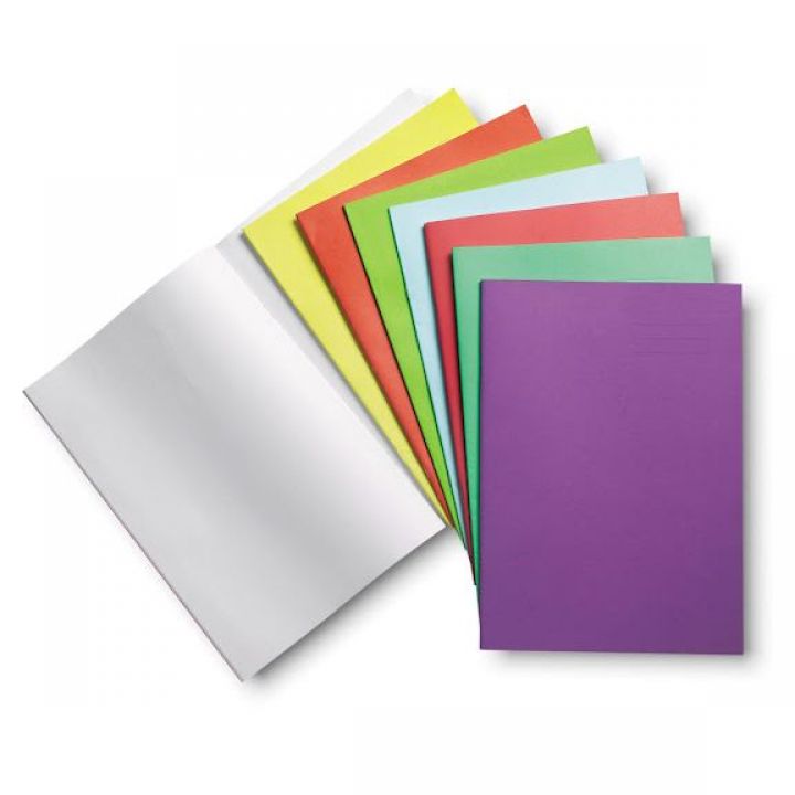 A4 Exercise Books 80 page 7mm Squared with Light Blue Cover