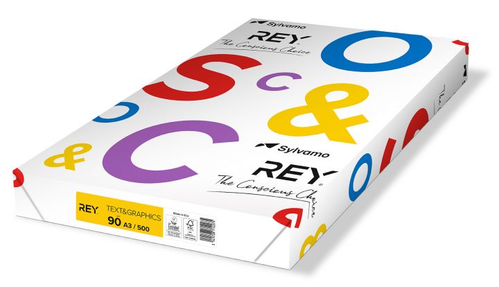 A3 Rey Text & Graphics Paper 90gm White