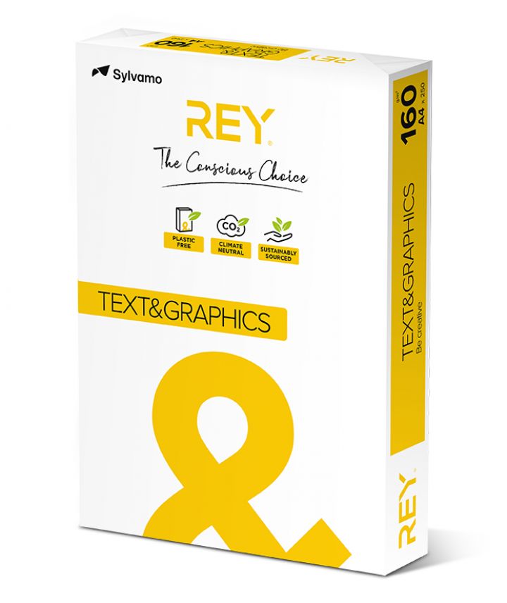 Rey Text And Graphics Paper A4 160gsm White Copier Card
