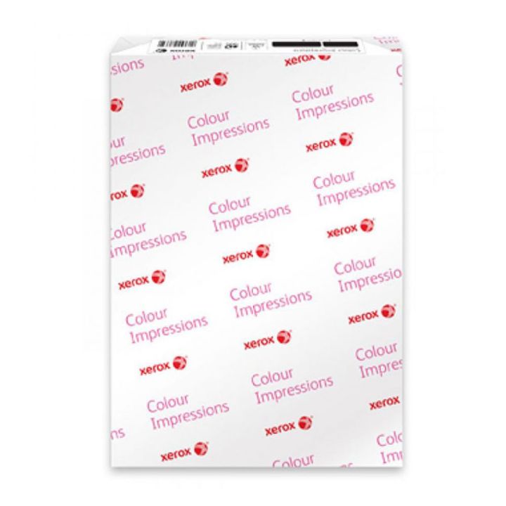 Xerox Colour Impressions Card Gloss coated 300gsm White SRA3 for Digital Print