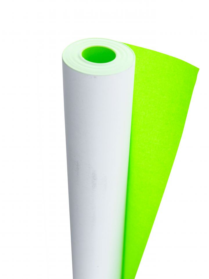 760mm x 10m DayGlo Poster Paper Rolls Flash Green *While Stocks Last*