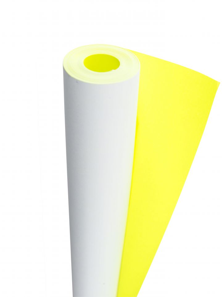 760mm x 10m DayGlo Poster Paper Rolls Saturn Yellow *While Stocks Last*