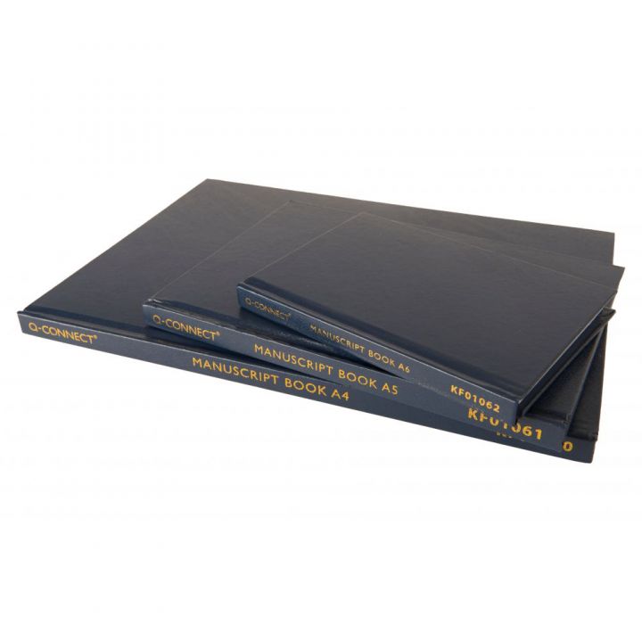 A4 96p Casebound Notebook 8mm Ruled