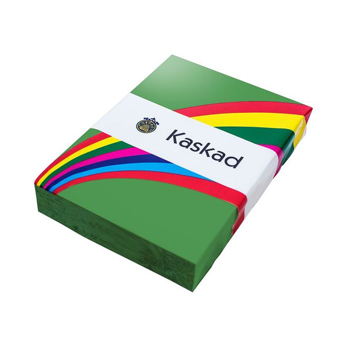Kaskad Coloured Card A4 160gsm Woodpecker Green