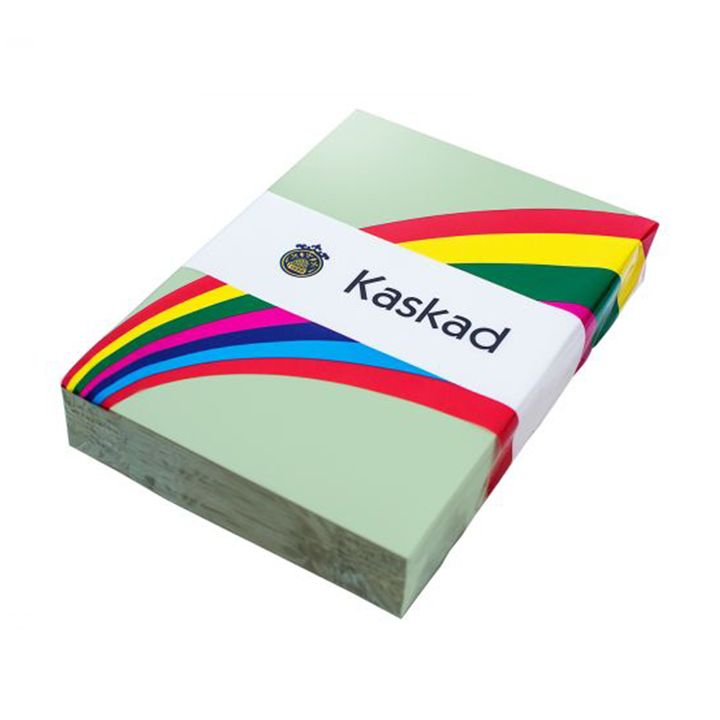 Kaskad Coloured Card A4 160gsm Siskin Green
