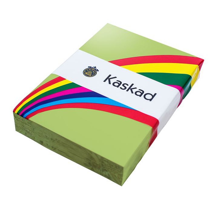 Kaskad Coloured Card A4 160gsm Parakeet Green