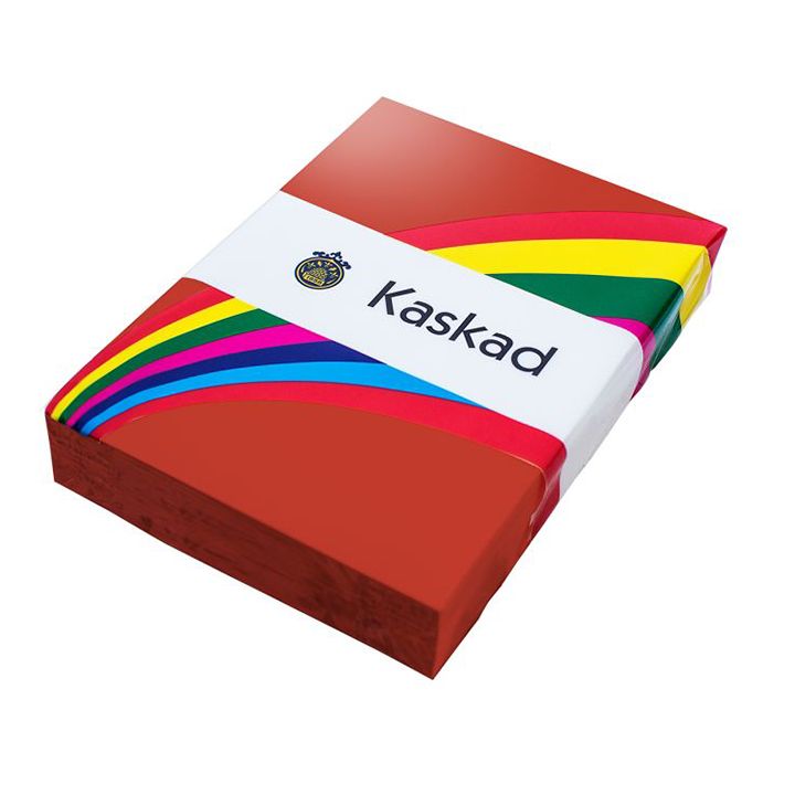 Kaskad Coloured Card A3 160gsm Robin Red
