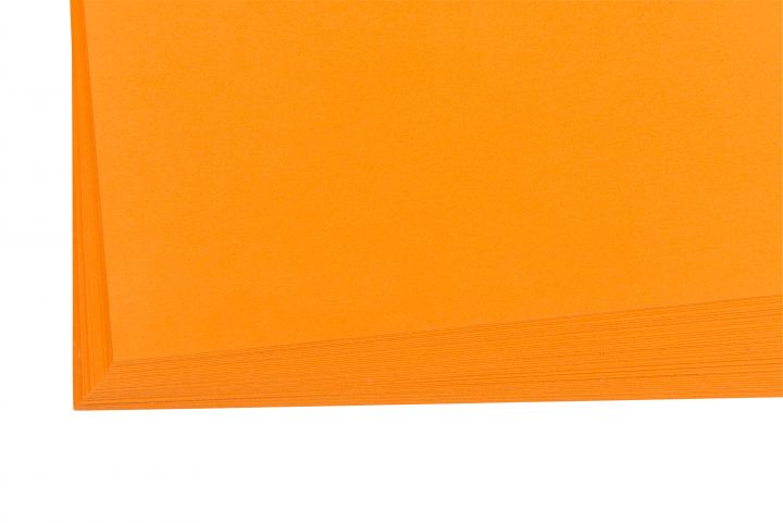 A4 Card 280mic Tangerine Orange
