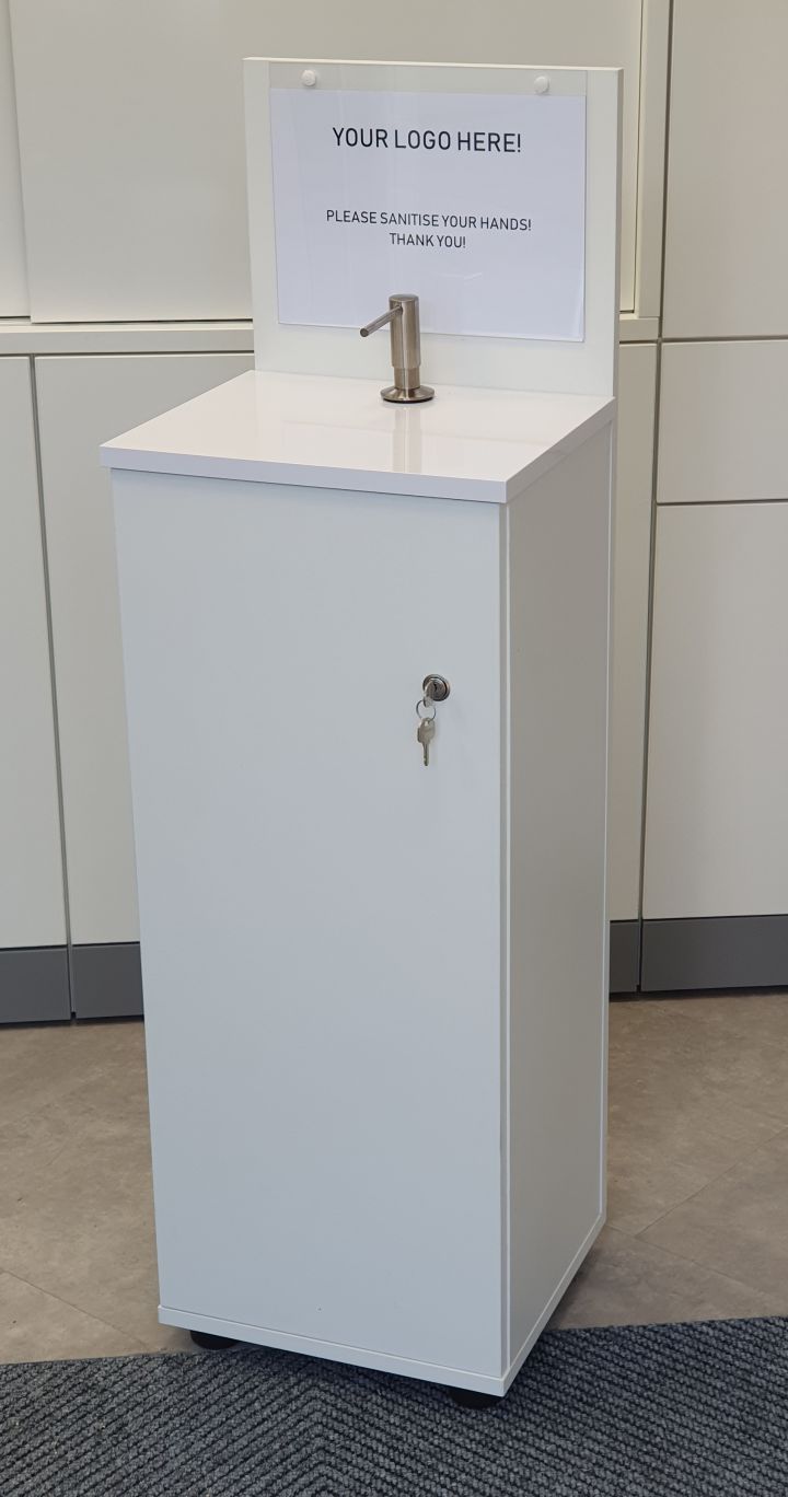 Adult size - Manual Sanitiser Dispenser Unit