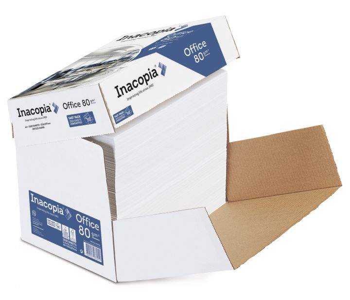 Inacopia Office Paper PEFC A4 80gsm High-White - Fast Pack (bulk-boxed)