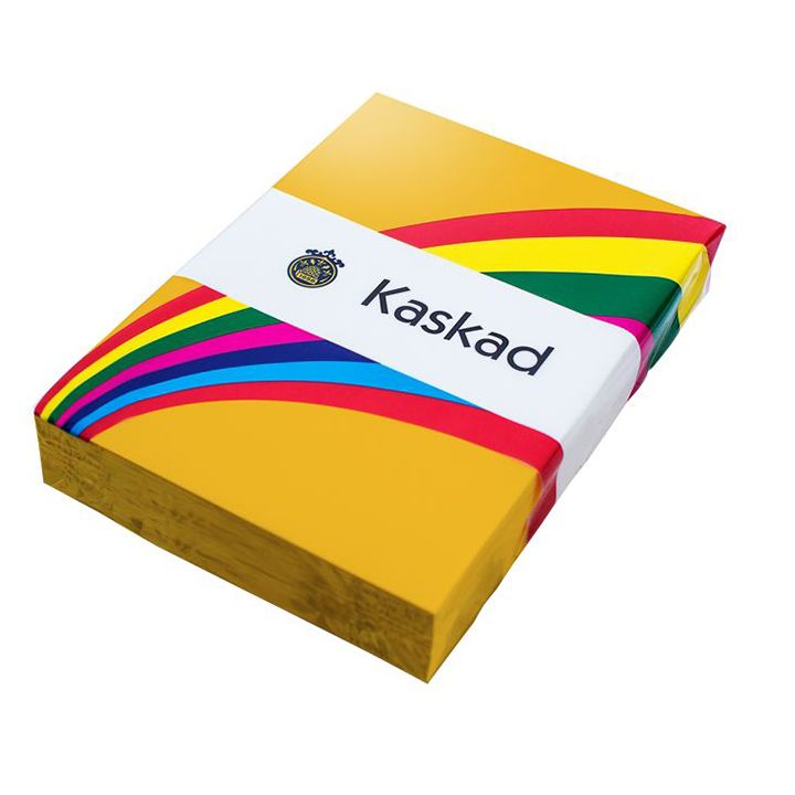 Kaskad Coloured Paper A3 80gsm Oriole Gold
