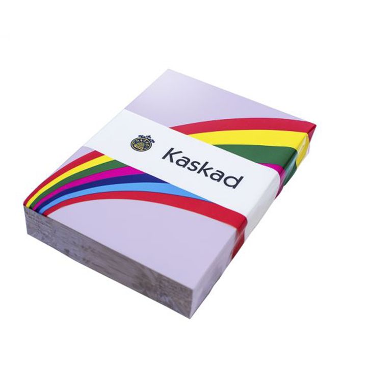 Kaskad Coloured Card A4 160gsm Skylark Violet