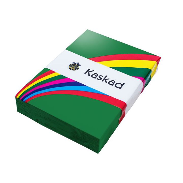Kaskad Coloured Card A4 160gsm Mallard Green