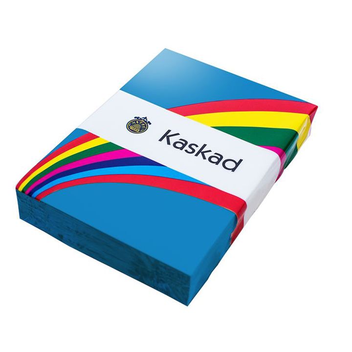 Kaskad Coloured Card A4 160gsm Kingfisher Blue