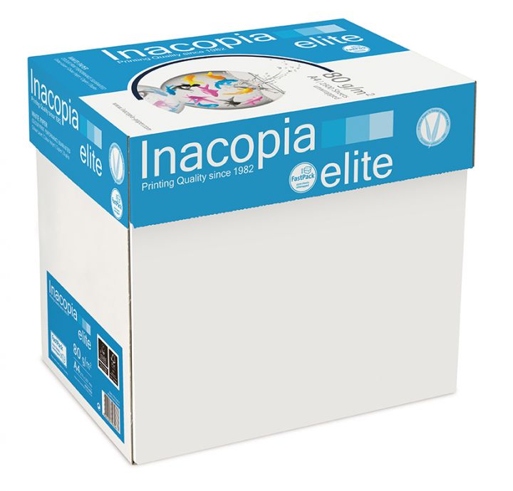 Inacopia Elite A4 80gsm White Premium Copier Paper - Fast Pack (bulk-boxed)
