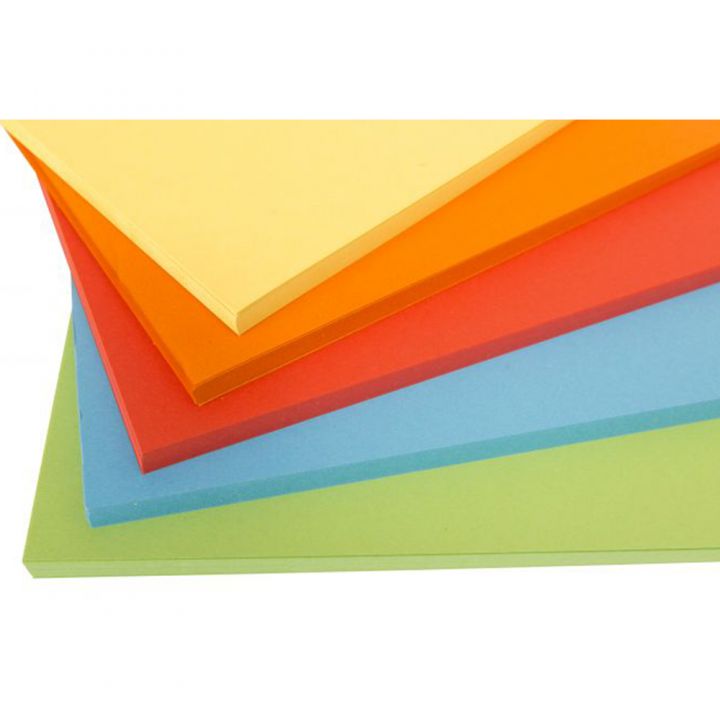 A4 Card 230mic Assorted Vivid Colours